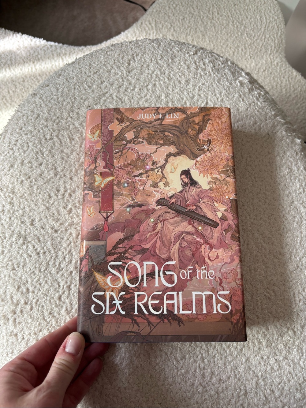 OwlCrate Exclusive Song of the Six Realms by Judy I. Lin | Signed Sprayed Edges